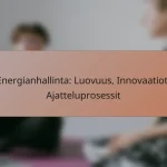 Energianhallinta: Luovuus, Innovaatiot, Ajatteluprosessit