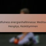 Mindfulness energianhallinnassa: Meditaatio, Hengitys, Keskittyminen